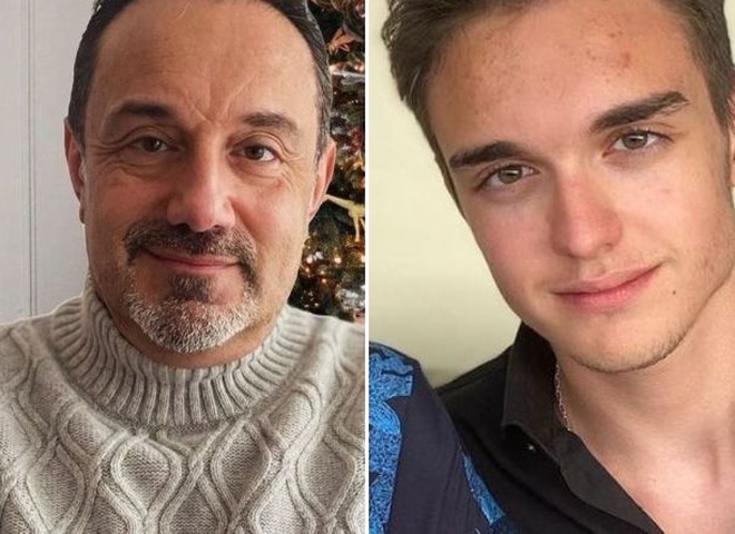 Гарік Кричевський показав свого сина й привітав його в 20-річчя