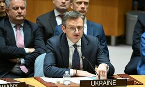 В Совбезе проходит заседание по случаю второй годовщины полномасштабной войны в Украине