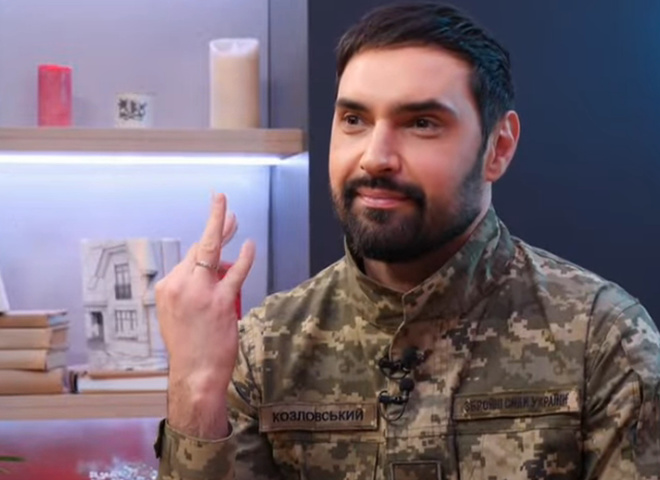 Віталій Козловський таємно одружився: перше фото з дружиною