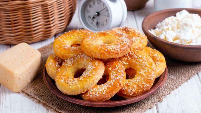Бублики з кунжутом