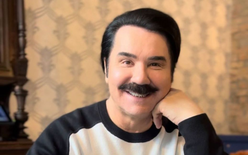 Павло Зібров показав, як відсвяткував смарагдове весілля 77-річного кума