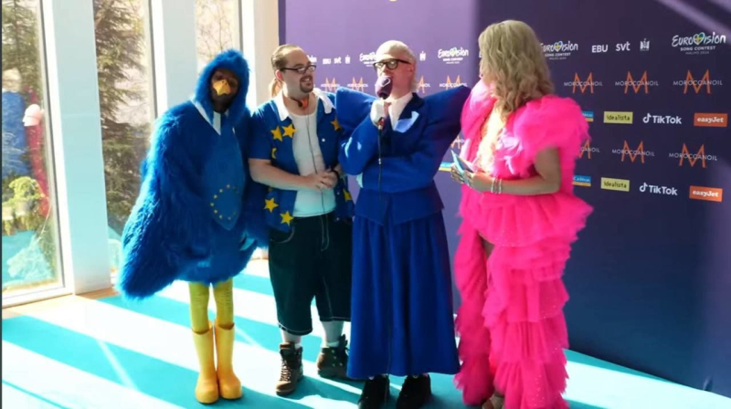 Битва крашанками та поява Фінляндії у сфері з джинсів: як минуло відкриття "Євробачення-2024"