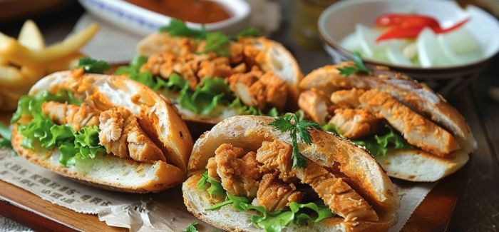 Куряче філе з овочами у хрумких кишеньках