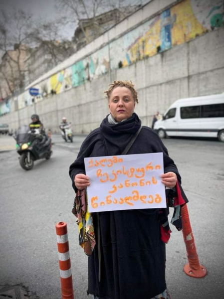 Ніно Катамадзе розповіла про свою участь у мітингах в Грузії і заборону виступати на батьківщині
