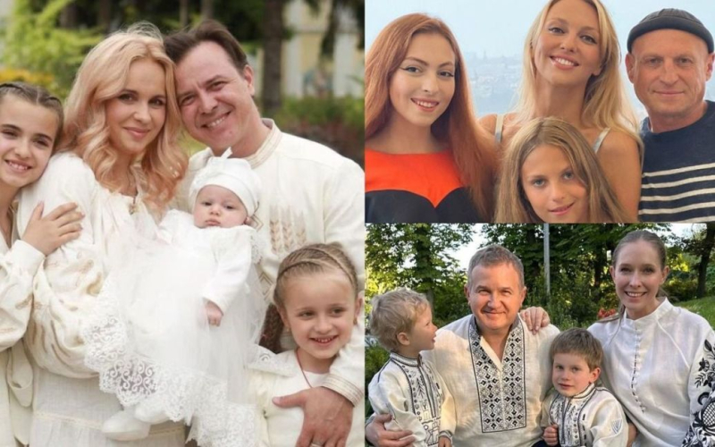 День батька: Ребрик, Осадча, Полякова та інші привітали рідних і показала рідкісні сімейні фото