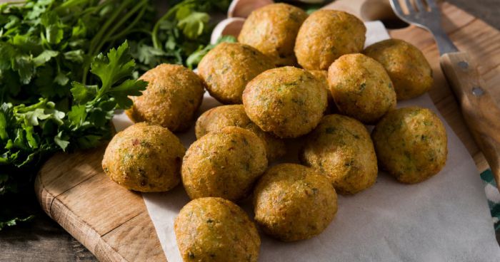 Смажені кульки з кабачків