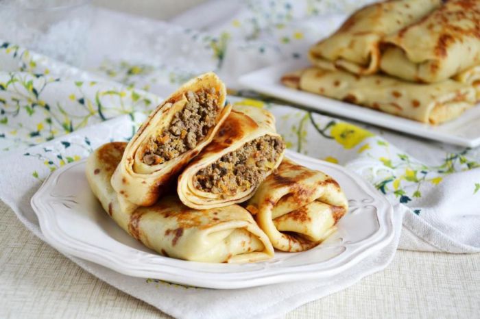 Млинці з печінкою