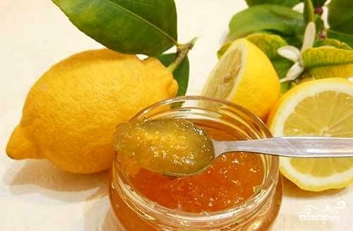 Рецепт желе з лимонів