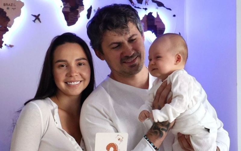 Євген Кот показав 2-місячну донечку та як вона змінилася з народження: "Чарівна дівчинка"