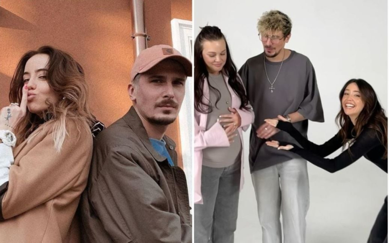 Надя Дорофєєва станцювала з вагітною дружиною Позитива і кумедно відреагувала на поповнення у родині