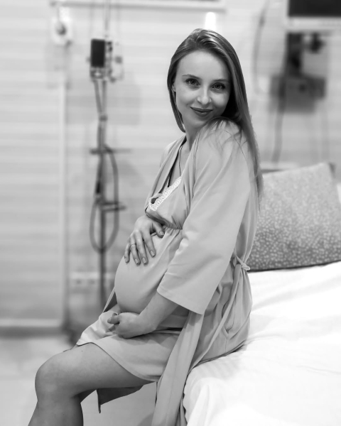 Анна Сагайдачна вперше показала свого другого чоловіка &ndash; батька її новонародженої доньки