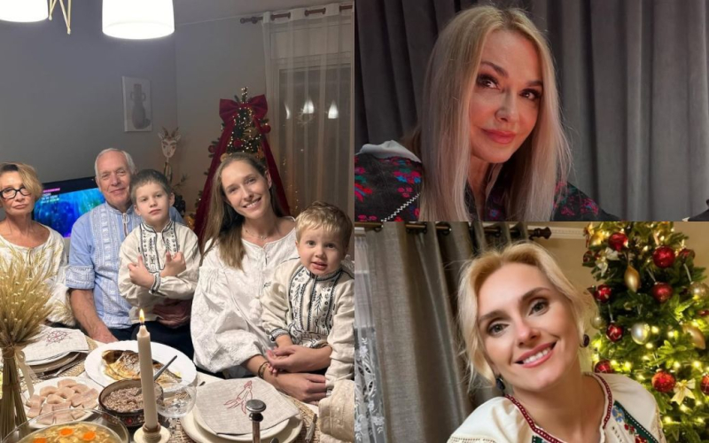 Різдво Христове: Осадча, Сумська, Федишин та інші привітали фанів і показали, як святкують