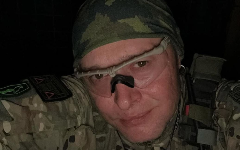 Андрій Хливнюк зустрів Новий рік на фронті і розкрив, на якому напрямку служить
