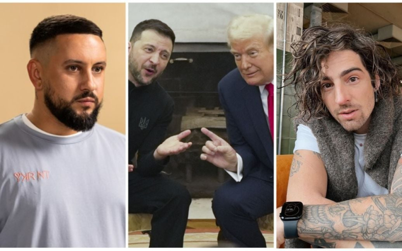 Суперечка Зеленського і Трампа: Дантес підтримав українського президента піснею, а Monatik &ndash; притчею