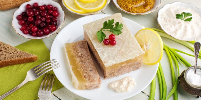 Холодець без желатину