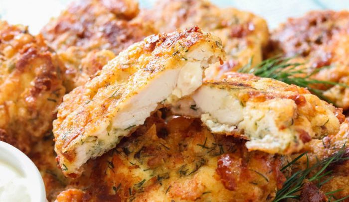 Курячі міні-оладки з овочами
