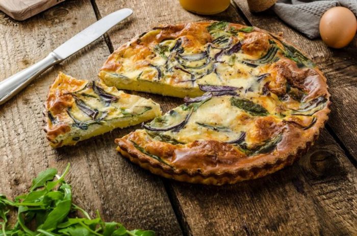 Картопляний кіш з грибами