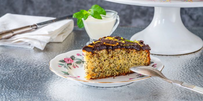 Маковий манник з шоколадом