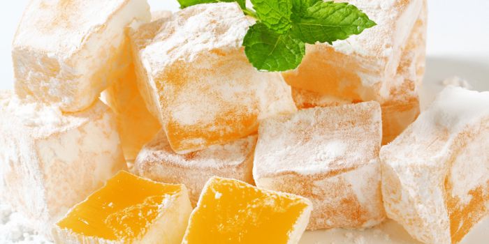 Домашній рахат-лукум з апельсинового соку