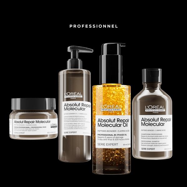 Новий етап у науковому догляді за волоссям: двофазна олійка Absolut Repair Molecular L&rsquo;Or&eacute;al Professionnel