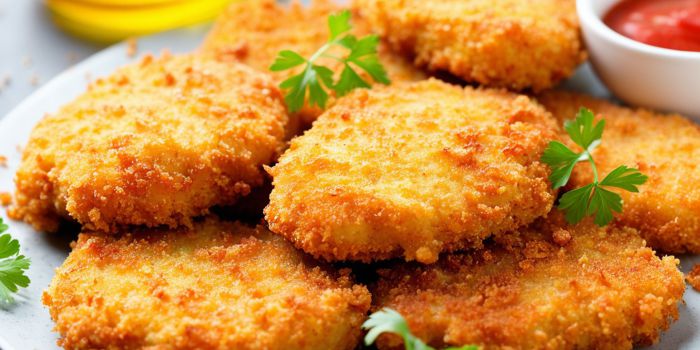 Курячі котлети з кисломолочним сиром &mdash; рецепт
