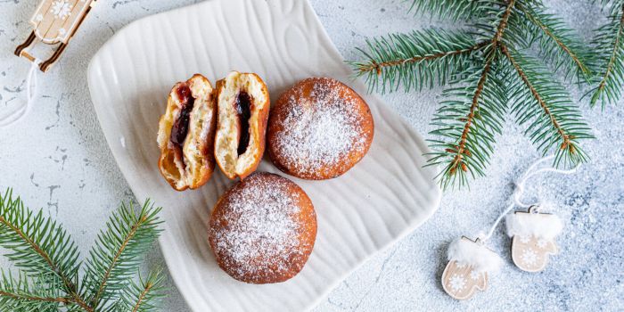 Пампухи з джемом &mdash; рецепт