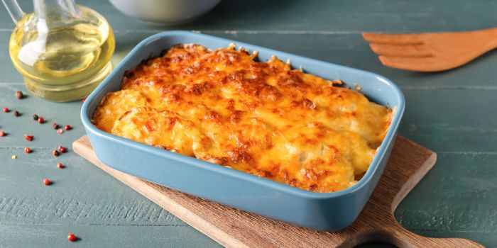 Запіканка з цвітної капусти по-польськи &mdash; рецепт